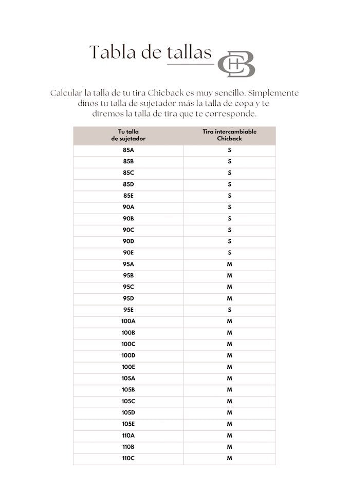 Tallas-Tiras
